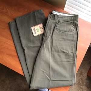 Tommy Bahama dark olive straight leg pants